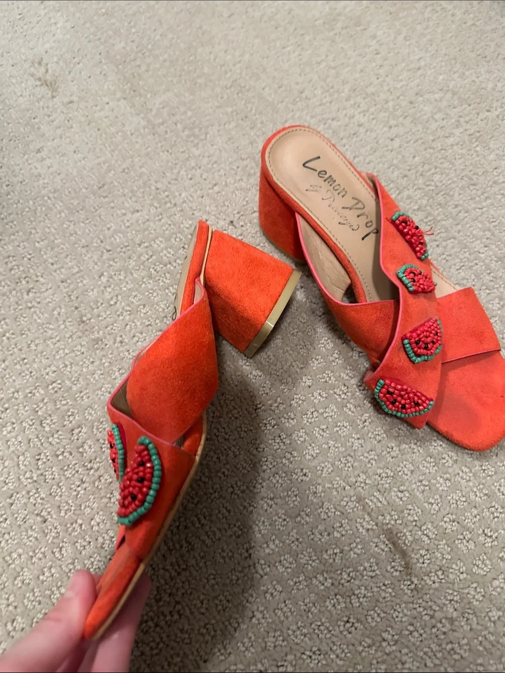Watermelon shoes